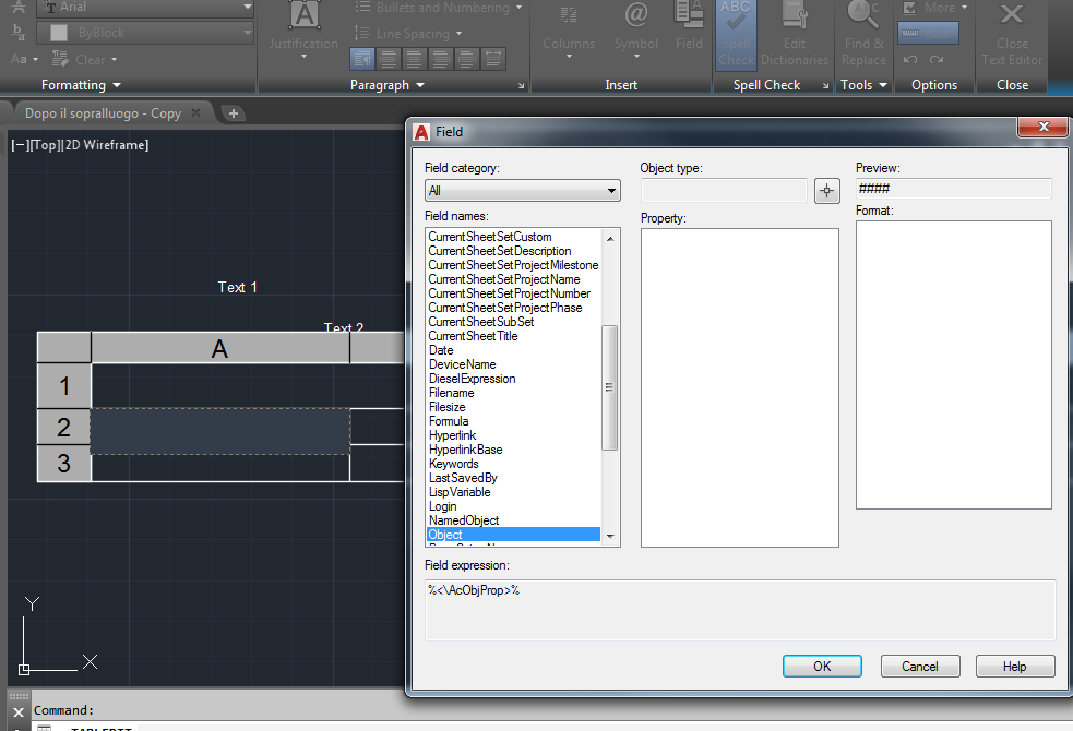 Solved: VBA - Link between Table/Text and Text/Text - Autodesk Community -  AutoCAD