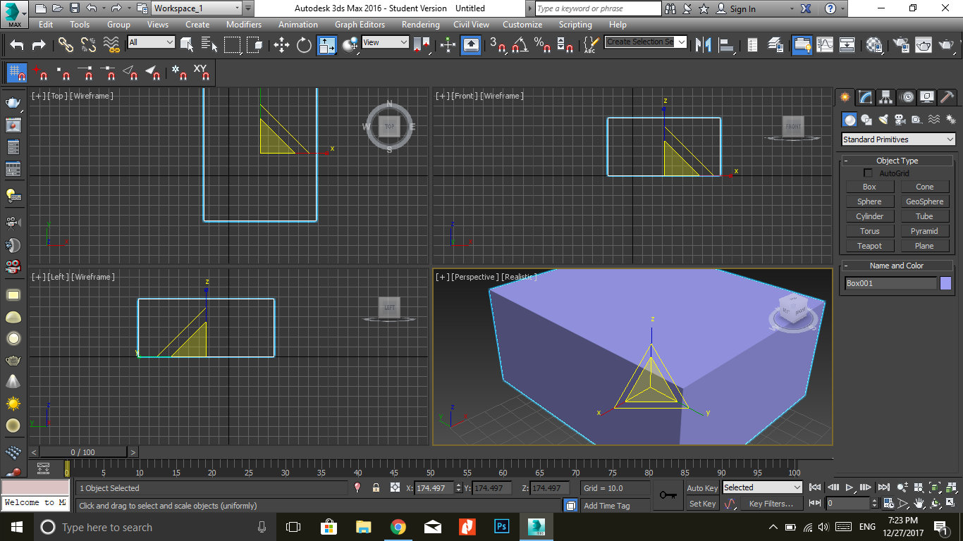 Solved: 3ds max 2018 why cant i scale object in all directions with widget?  - Autodesk Community - 3ds Max