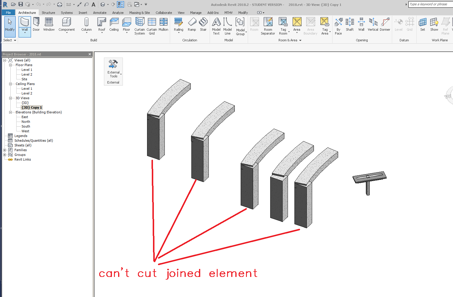 Can't cut join element issue - Autodesk Community