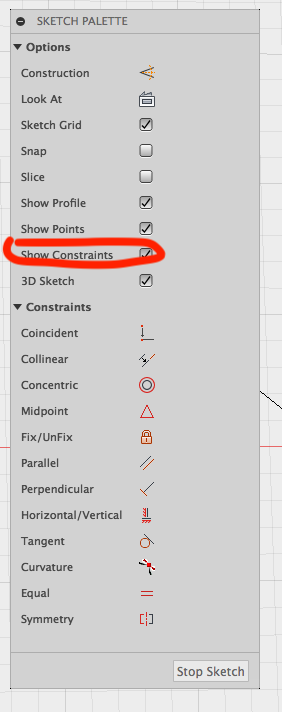 Solved: How do I hide all sketch constraints? - Autodesk Community