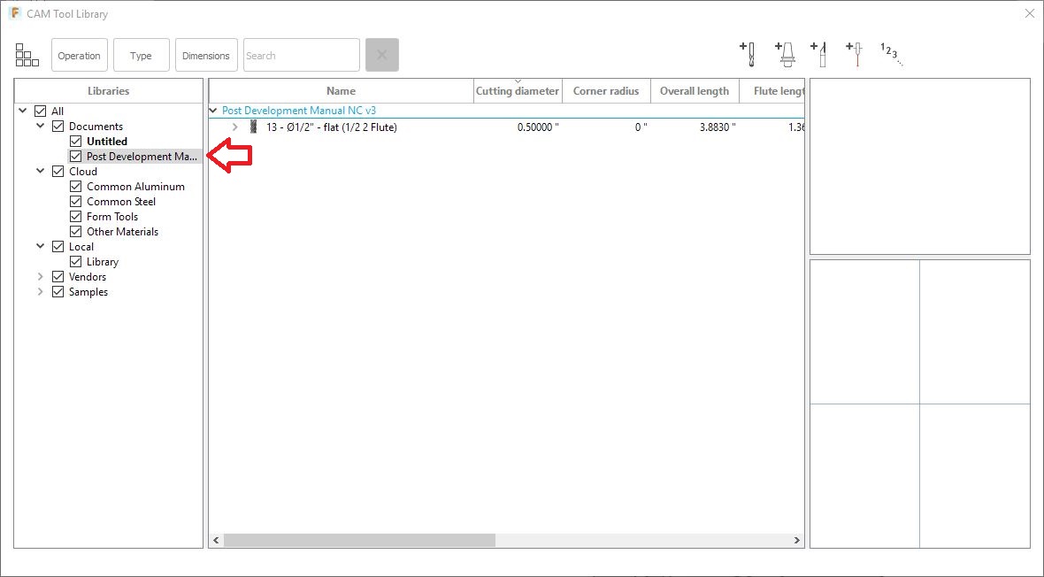 Solved Tool Library Greyed Out Autodesk Community