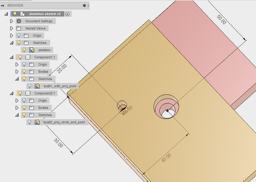 Solved: Hole alignment on different bodies - Autodesk Community - Fusion 360