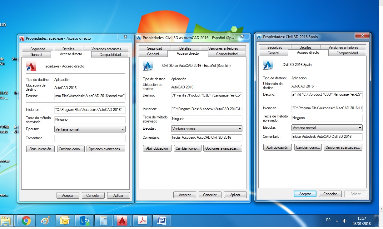 Solucionado: acad.exe abre civil 3D - Autodesk Community