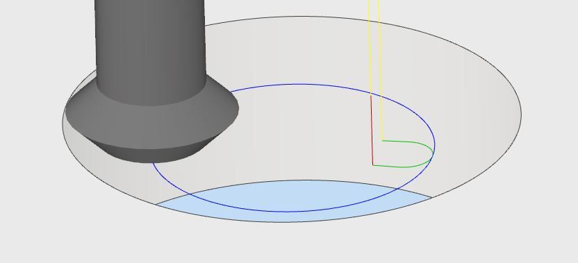 Selected Contours: But the simulation is correct ... the NC-Code/calculation is wrong