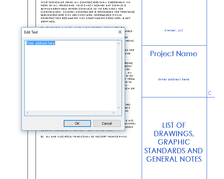 Solved: Title Block - Label with text box - Autodesk Community