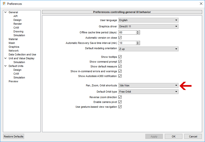 3ds Max Pan, Zoom, Orbit shortcuts - Autodesk Community