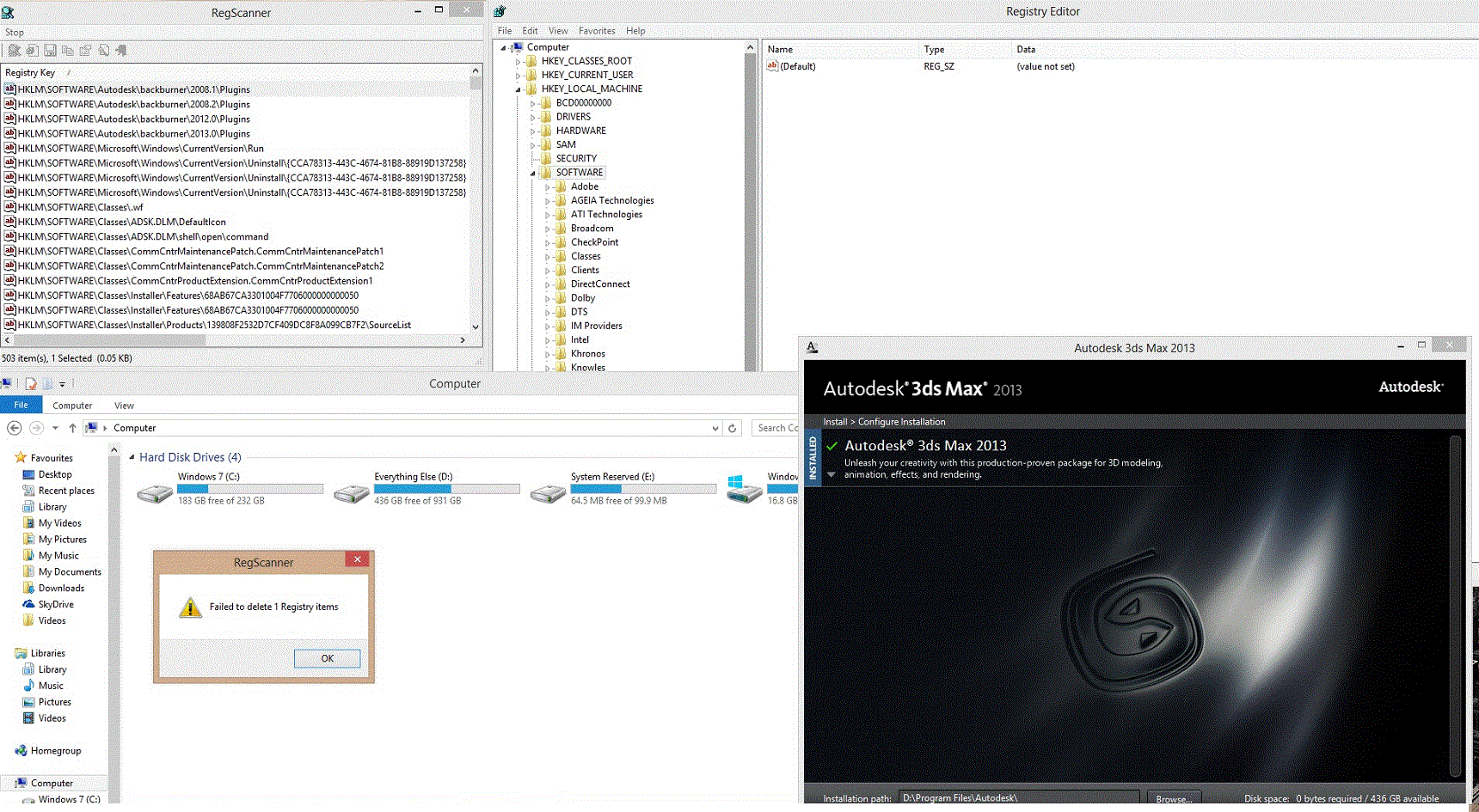 Solved: 3DS MAX Already Installed - Autodesk Community - Subscription,  Installation and Licensing