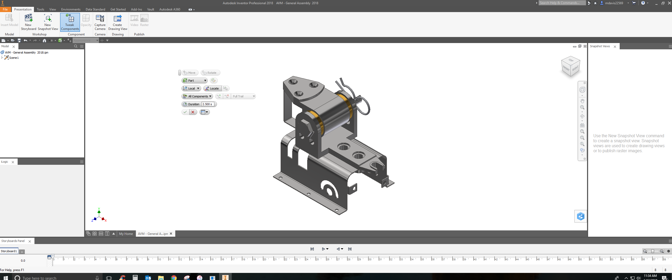 Solved: Inventor 2018 Presentation Exploded Views - Autodesk Community