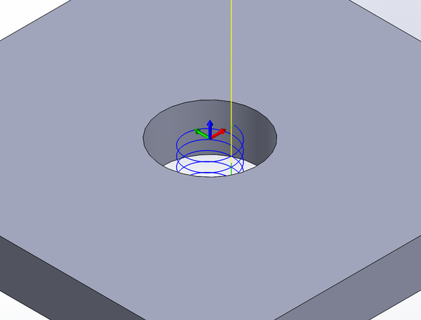 Tool Orientation with same Z, different X