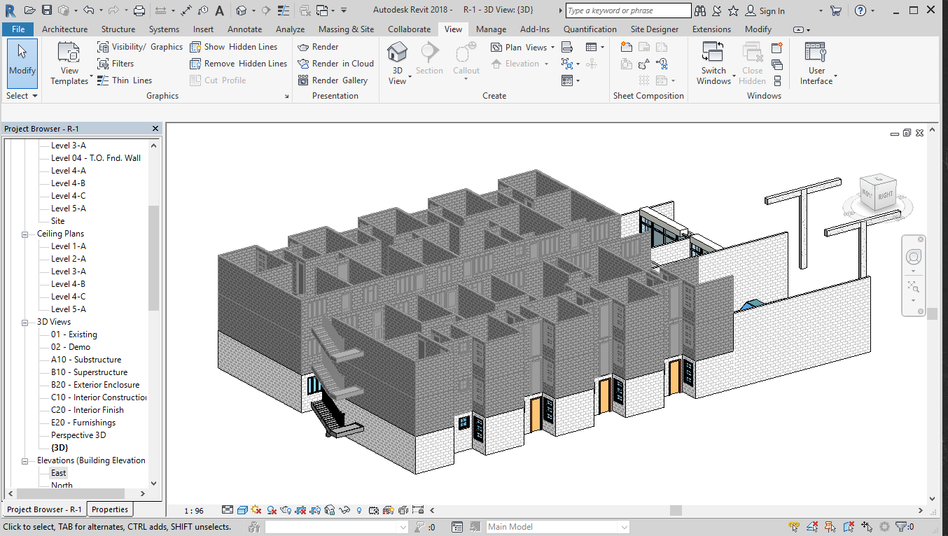 Revit содержит неправильную схему