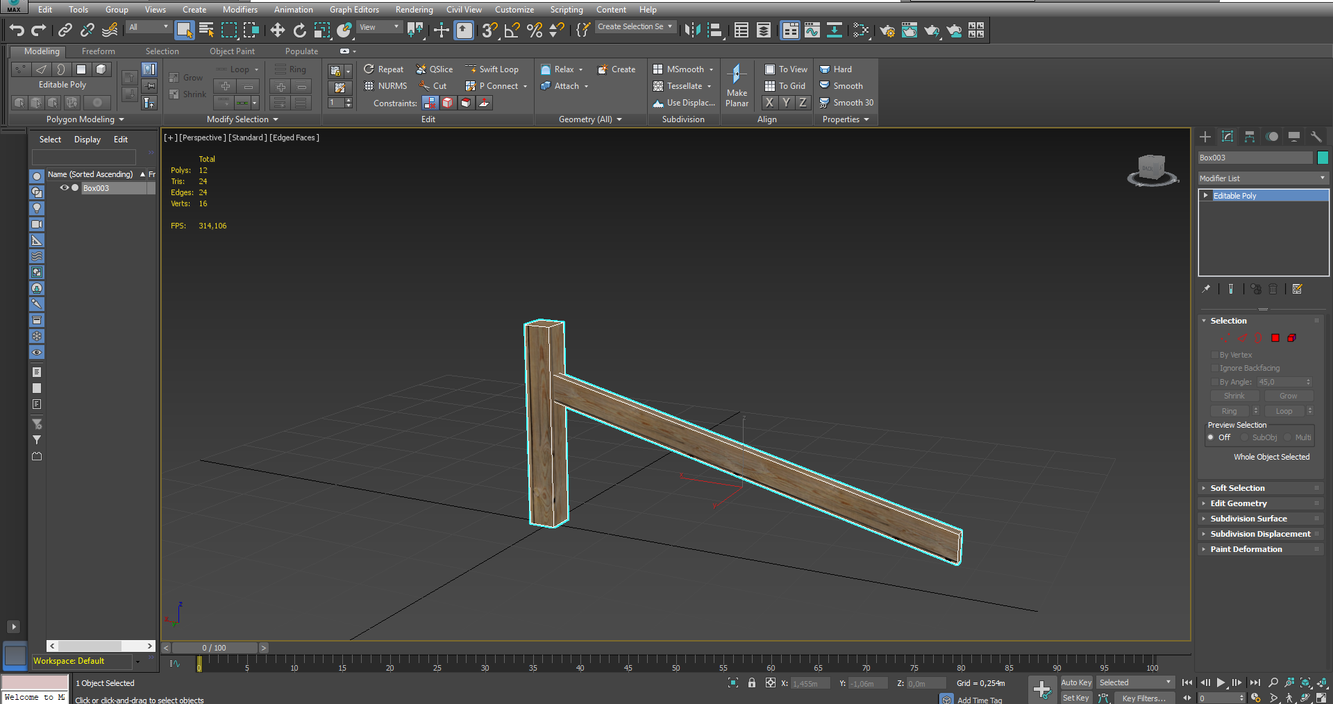 Bounding box 3ds max как включить