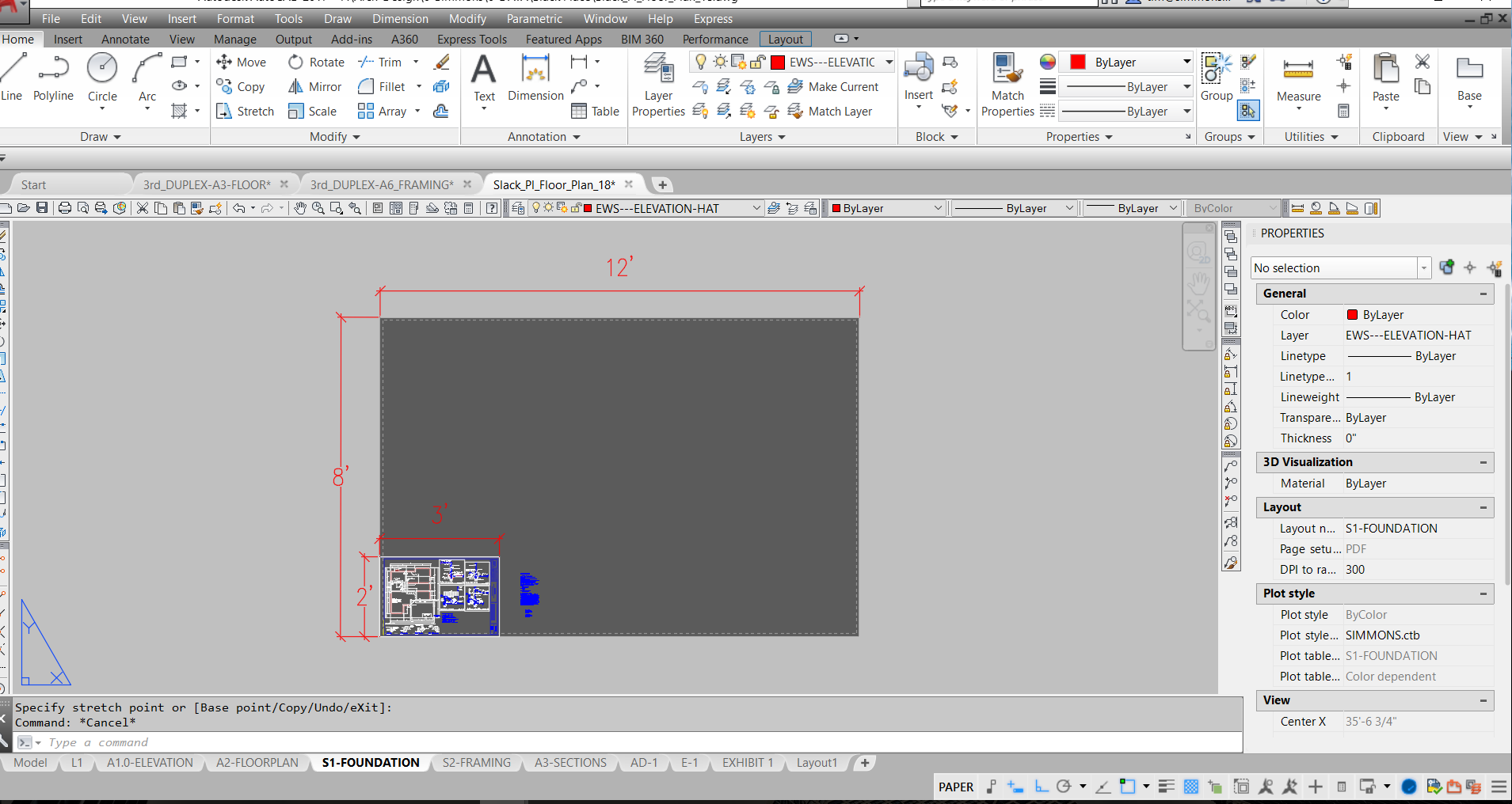 Solved: Paper space size different than print size... - AutoCAD