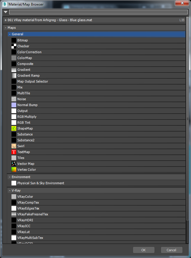 Solucionado: Map Types missing in Material/Map Browser - Autodesk Community  - 3ds Max