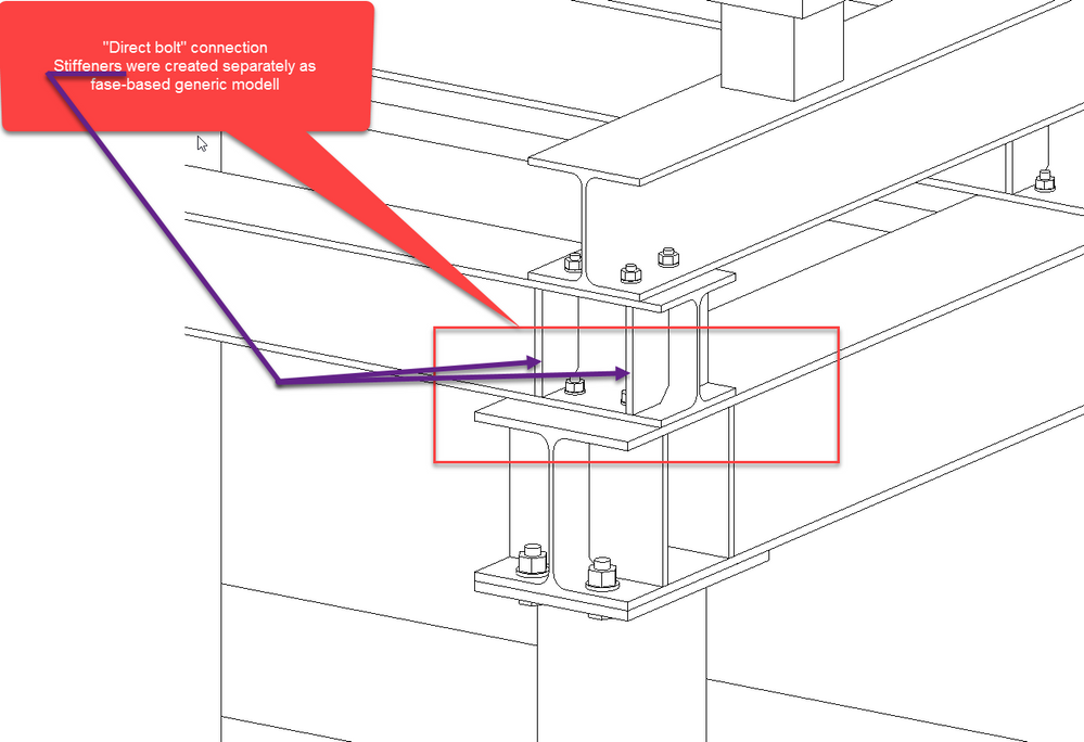 Solved Structural Connections Welded Connection Of Two Beams Autodesk Community Revit Products