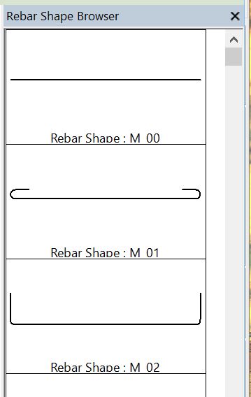 Remove Rebar Shape Prefix From Names In Rebar Shape Browser 