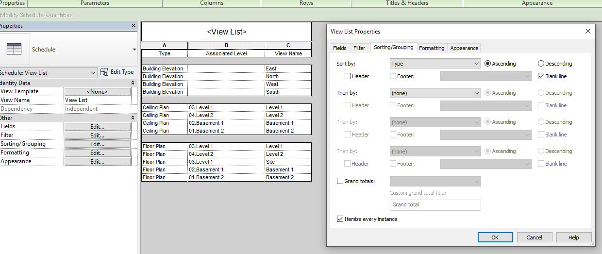 Solved: Schedule Organisation Issue - Autodesk Community