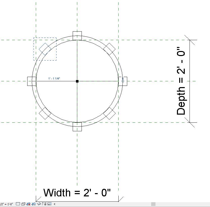 Solved: Constraining Extrusions in a family to a circle? - Autodesk ...