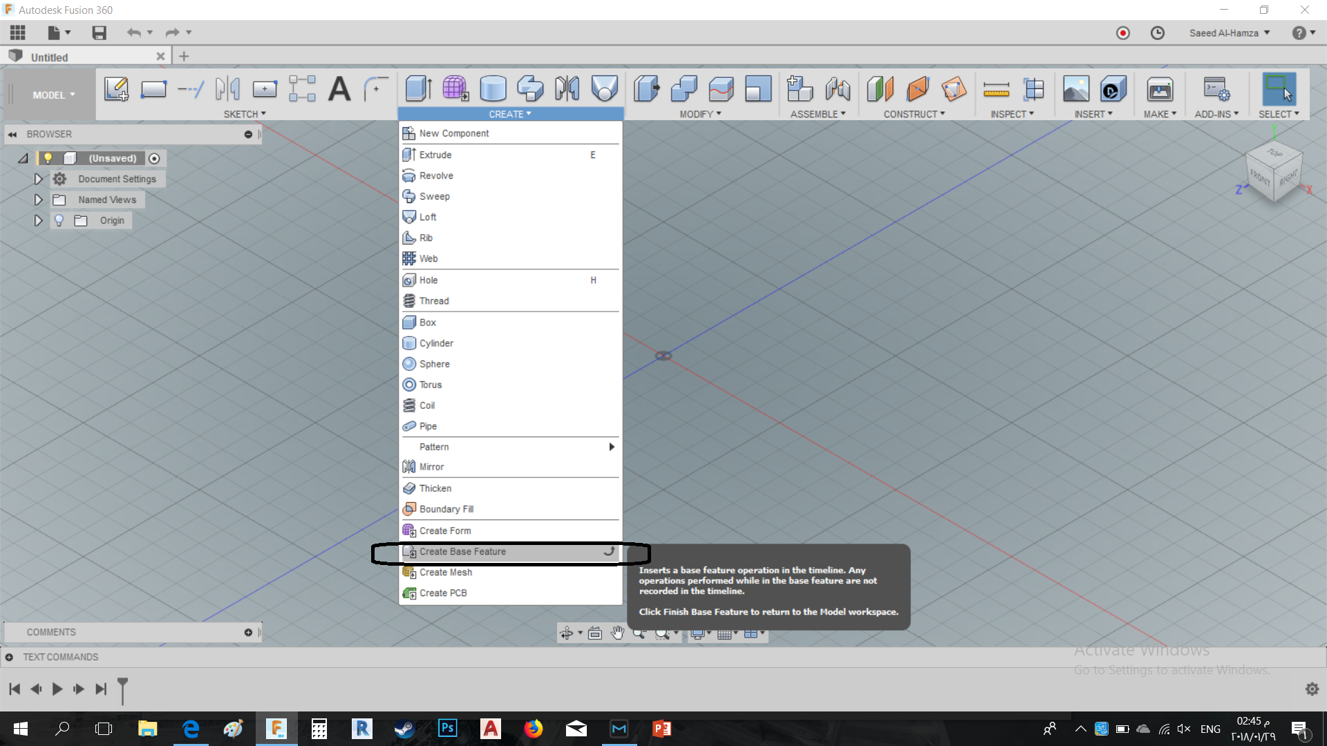 Moving the canvas out of plane - Autodesk Community