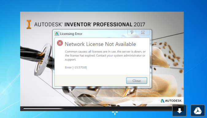 Inventor 2017 license