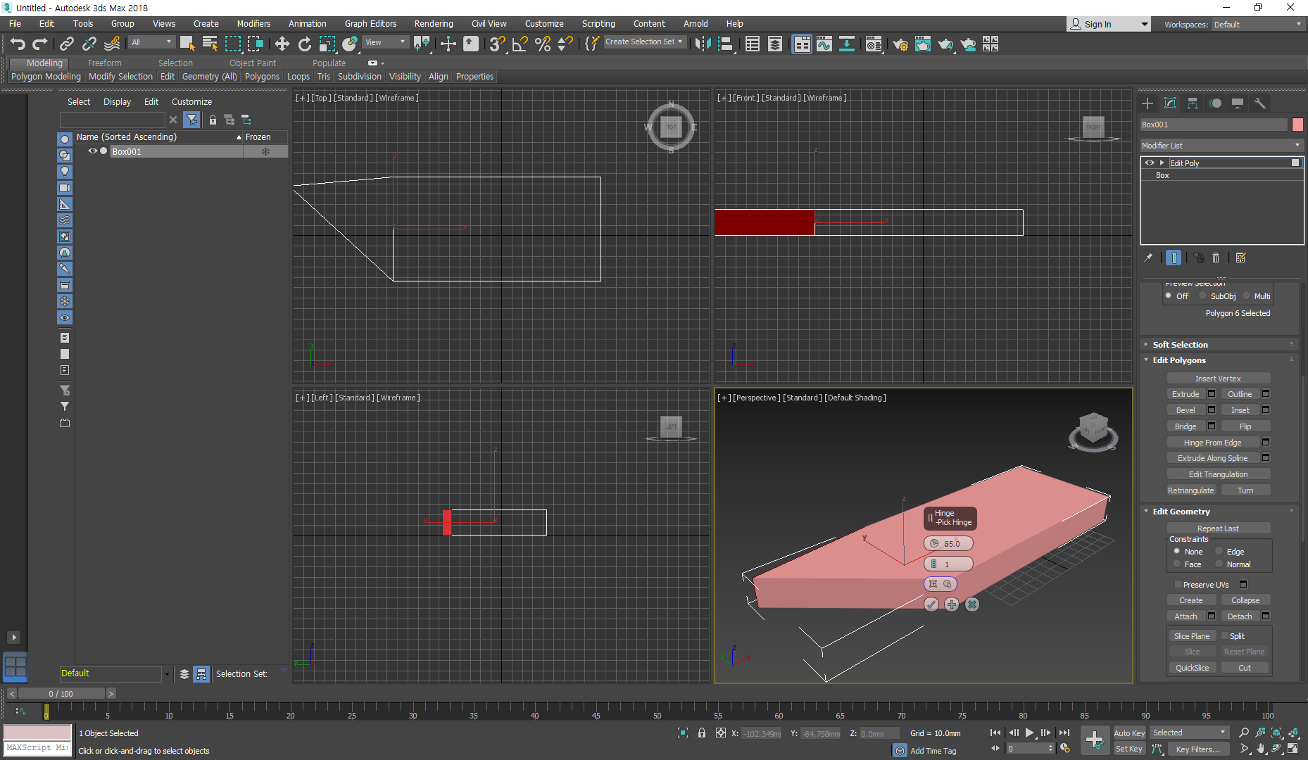 Solucionado: Hinge From Edge - Autodesk Community - 3ds Max