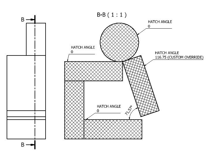 Custom Hatches for Section Drawings