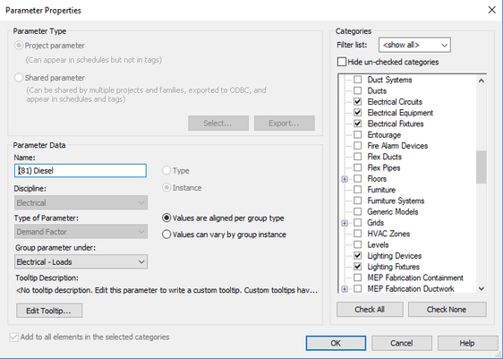 Multiple demand factors for load classifications - Autodesk Community