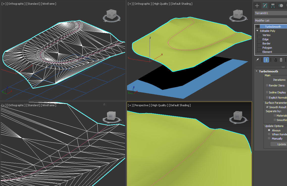 Terrain 3ds max как пользоваться