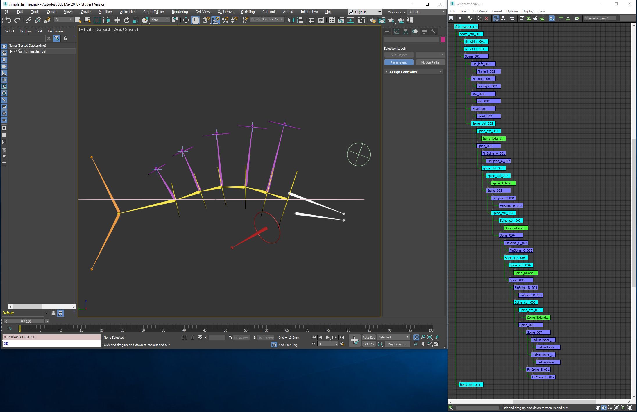 Fish Fin Animation Autodesk Community 3ds Max
