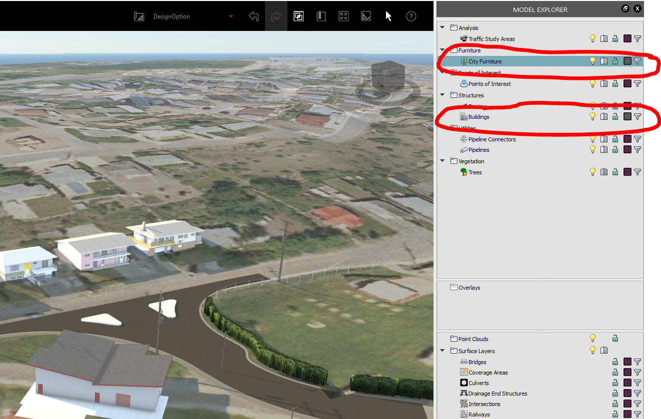 Make buildings to disappear with Surface Opacity - Autodesk Community