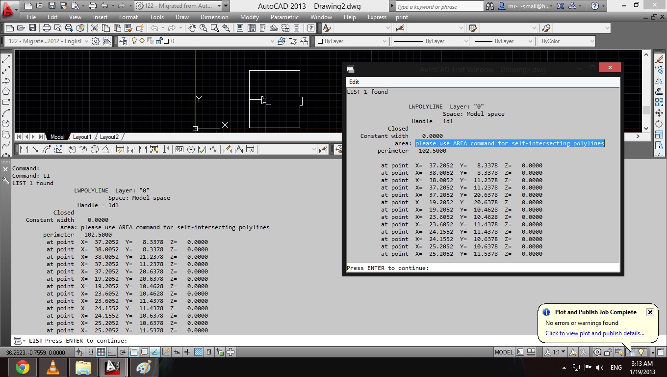 Solucionado: area problem - Autodesk Community