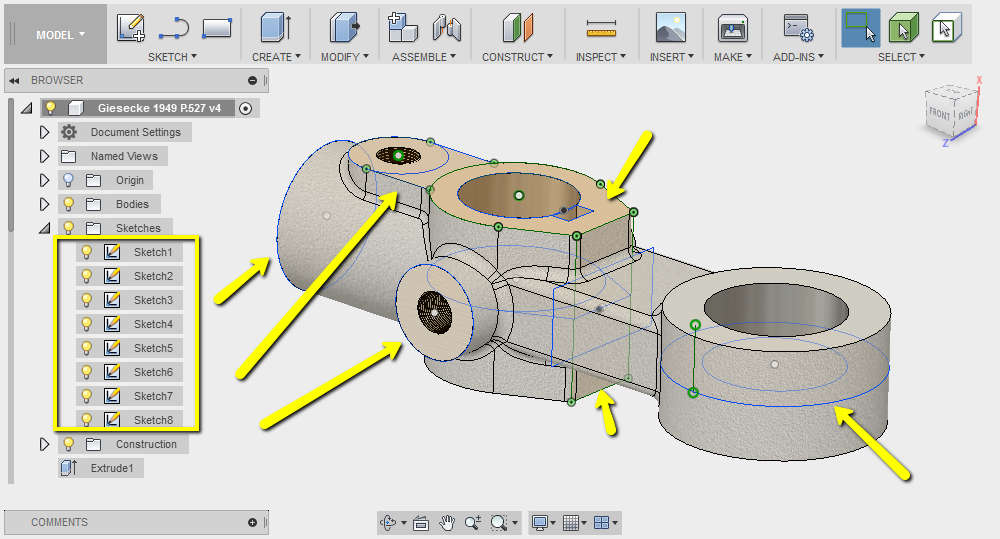 18 Cute Draw sketch on existing sketch in fusion360 for Learning