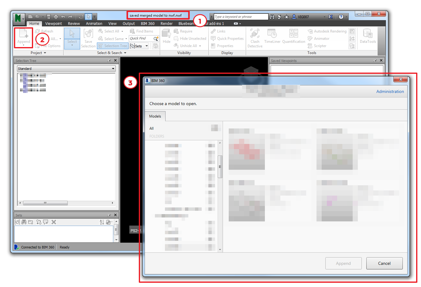 Appending of models to Merged Model from local host - Autodesk Community