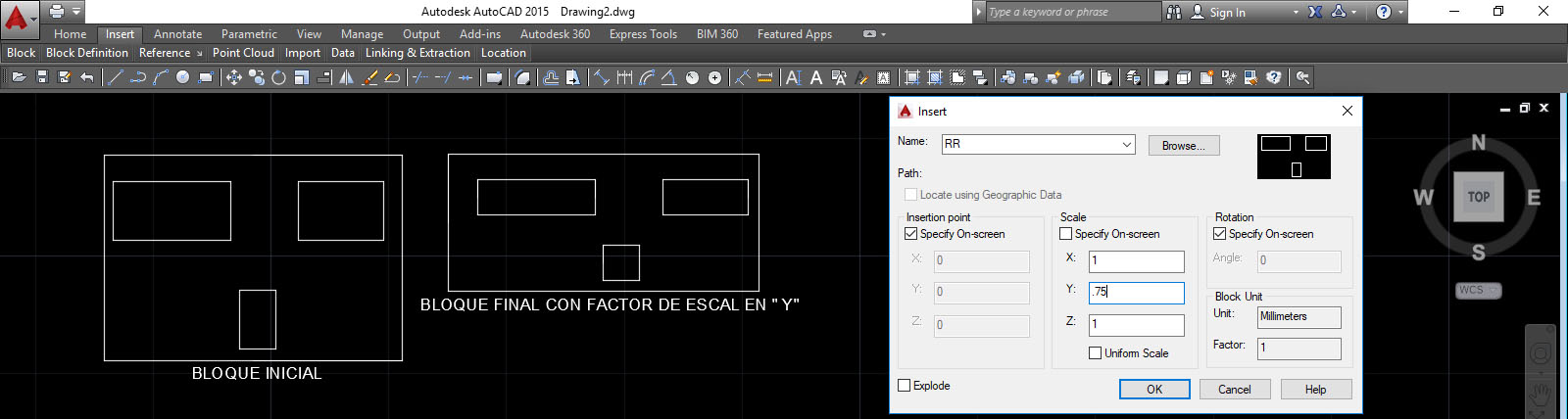 Solucionado: Cambiar tamaño de varias figuras al mismo tiempo. - Autodesk  Community - International Forums