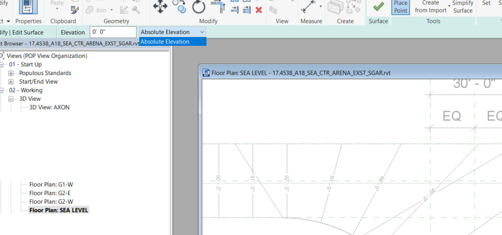 Define reference elevation for points on toposurfaces - Autodesk Community