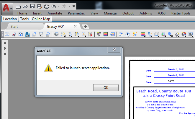 Solved: OLE Failed to launch - Autodesk Community - AutoCAD