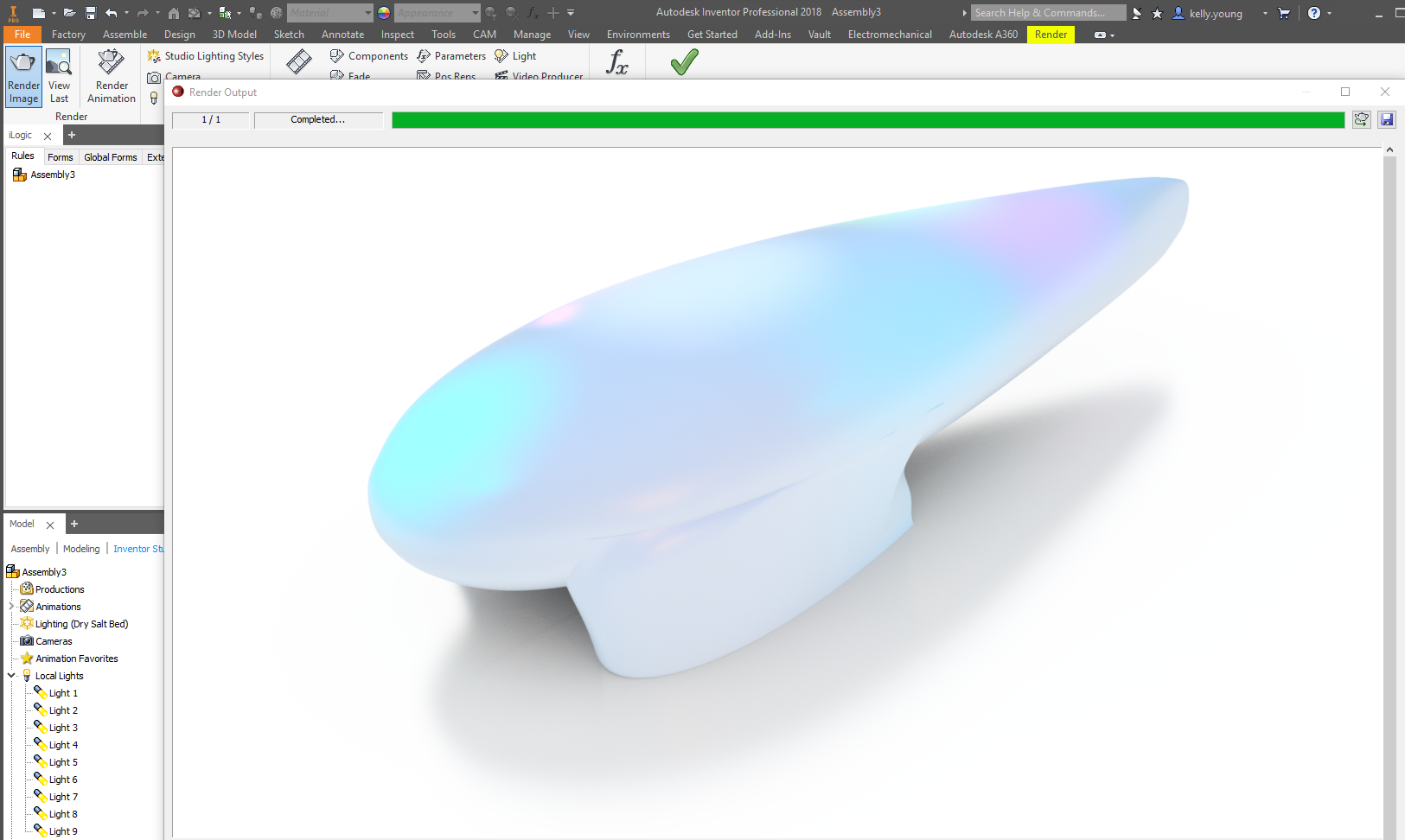 Solved: Local lights - limitation on number of lit spotlights - Autodesk  Community - Inventor