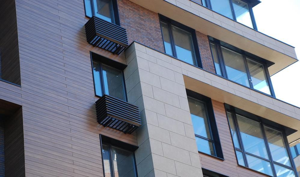 Отделка фасадов многоэтажных домов варианты новые технологии Отделка фасадов многоэтажных домов варианты новые технологии