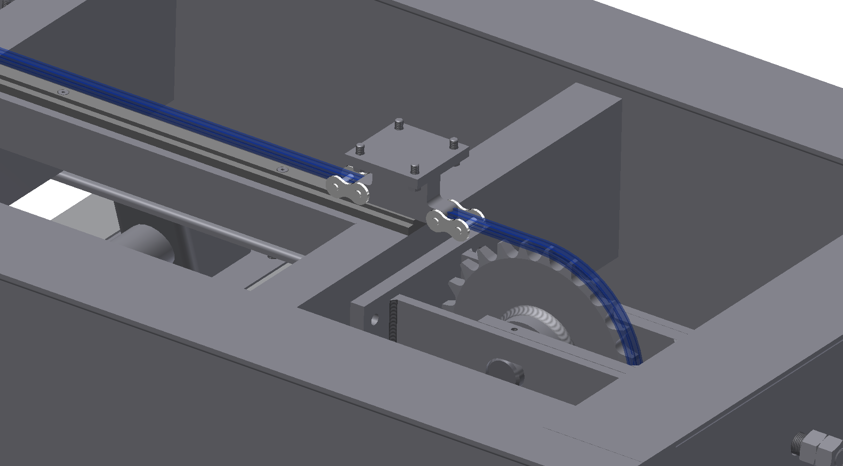 Attach sliding object to roller chain Autodesk Community