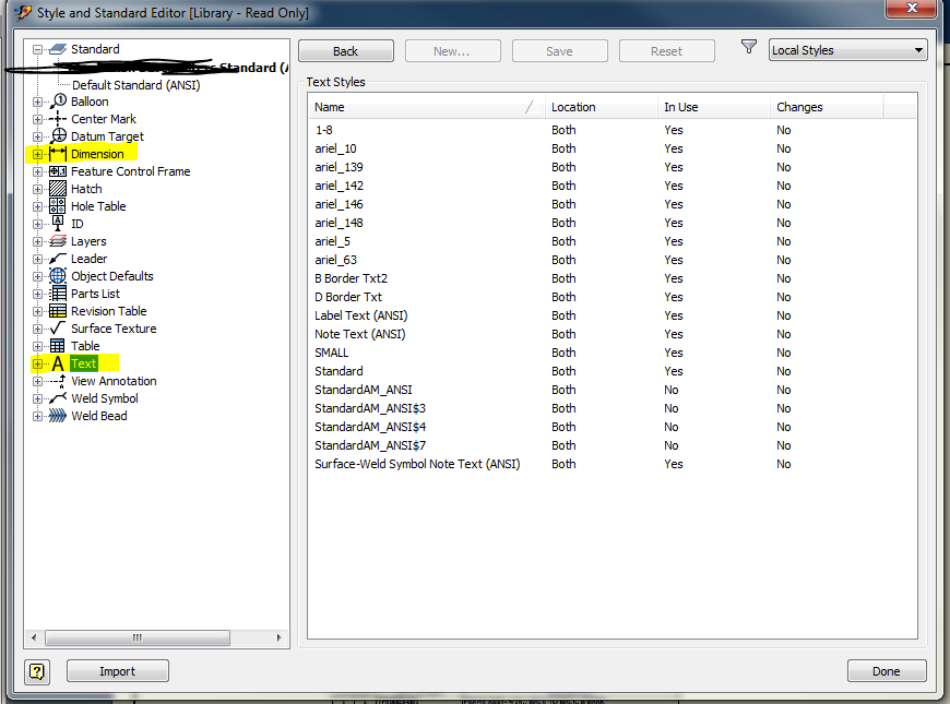 Changing dimension text size in .idw 2d drawing - Autodesk Community