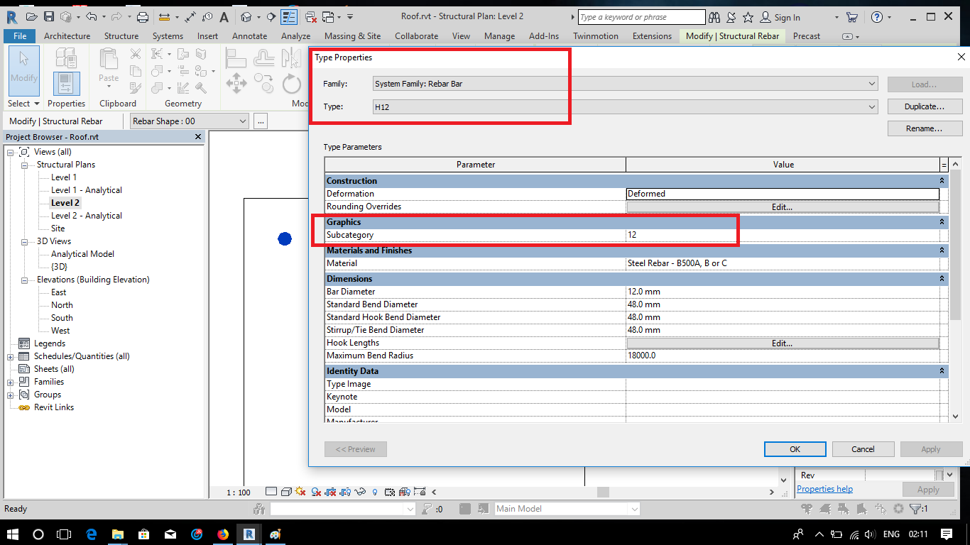 Solved: Rebar with strange colours - Autodesk Community