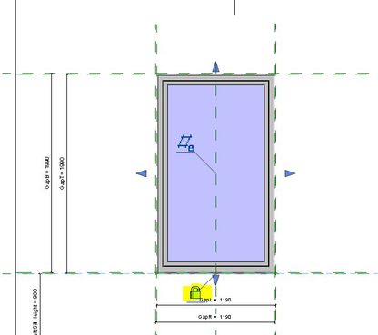 move lower void, lock it to reference plane - Sill