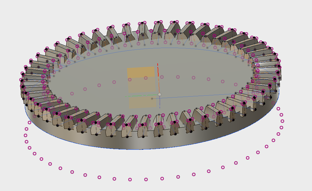 How to create matching vertical helical gear to the Helical Gear