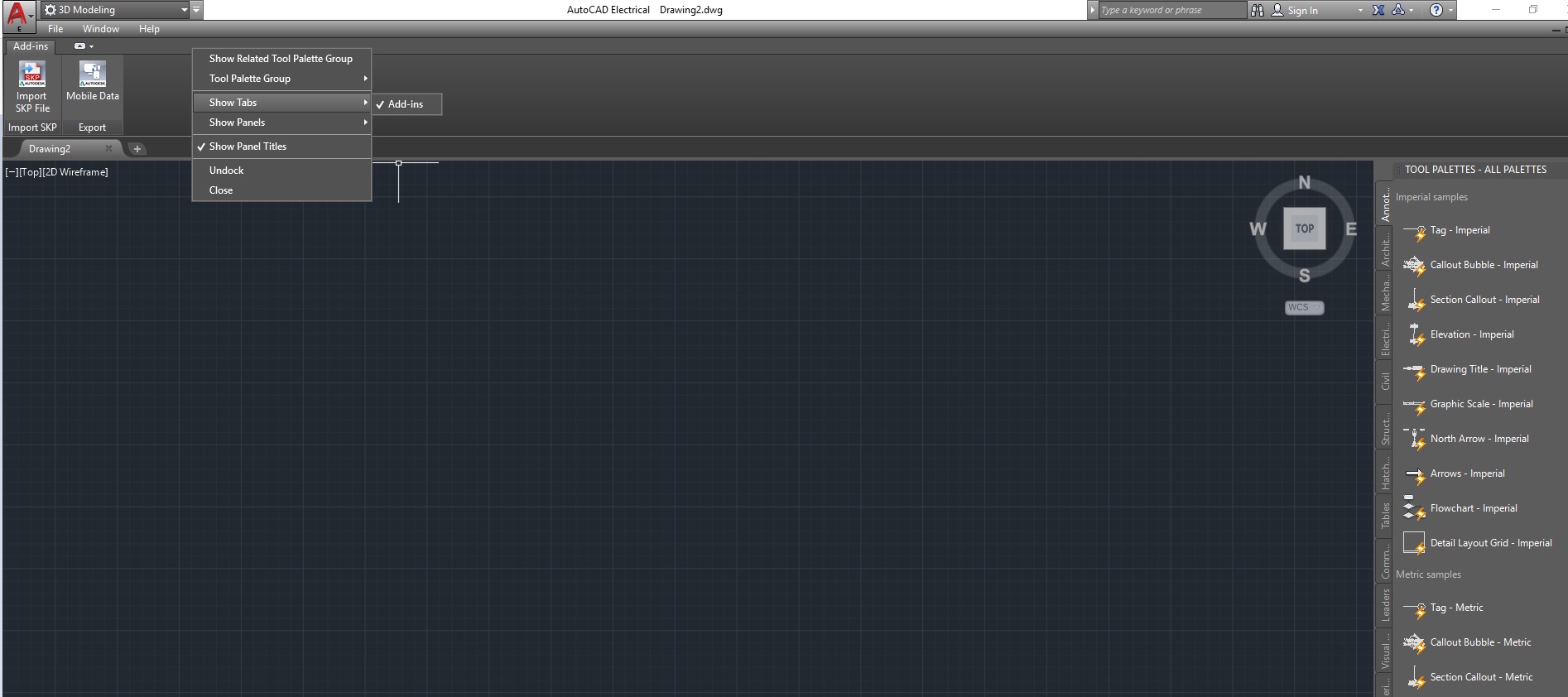 Solved: Yes, Another Missing Tabs Question - Autodesk Community