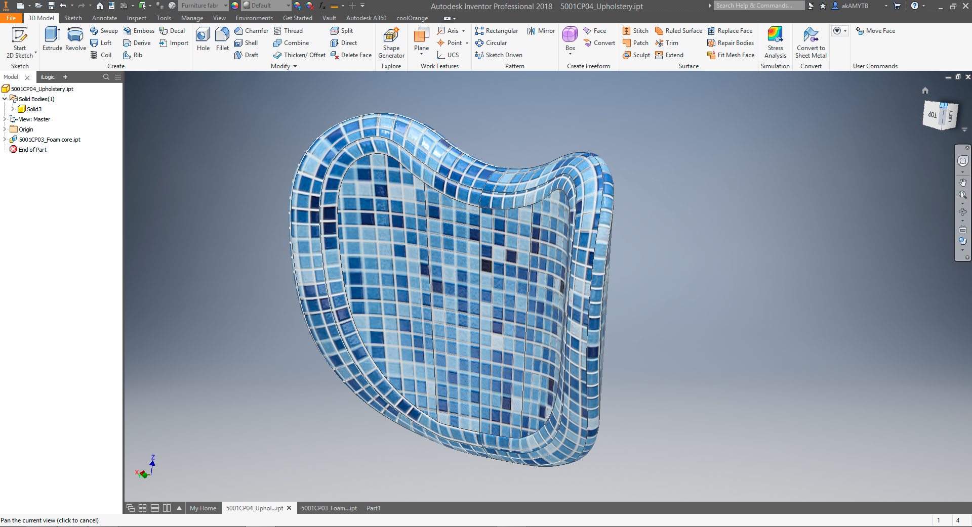 Solved: Texture mapping or merge surfaces - Autodesk Community