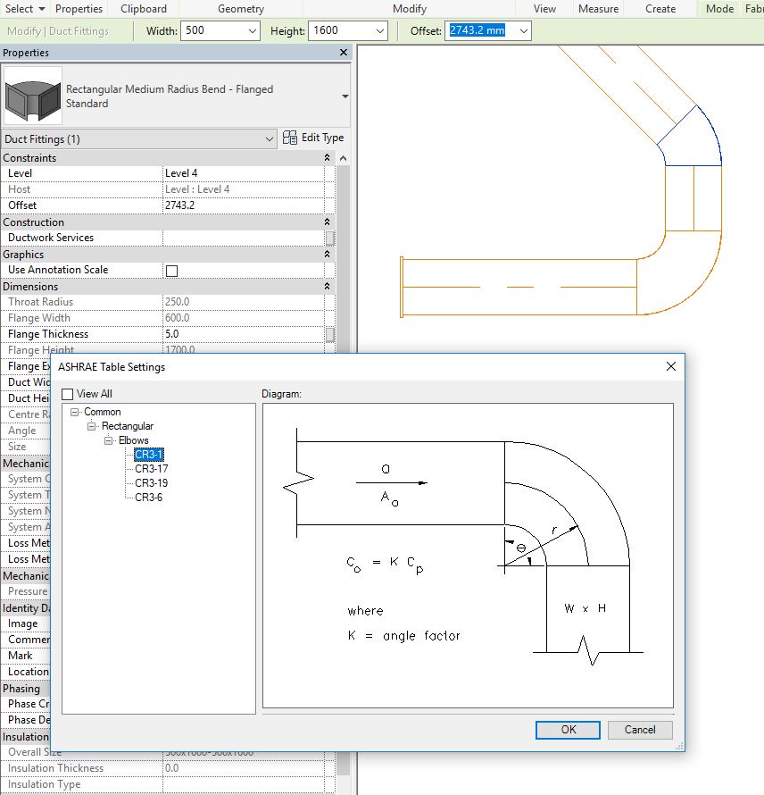 Duct ASHRAE table for pressure loss - Autodesk Community