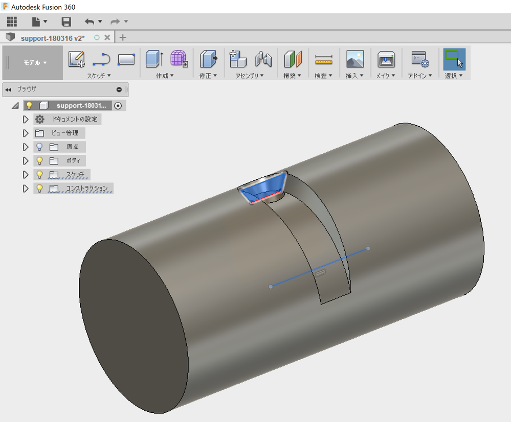 解決済み スイープについて Autodesk Community