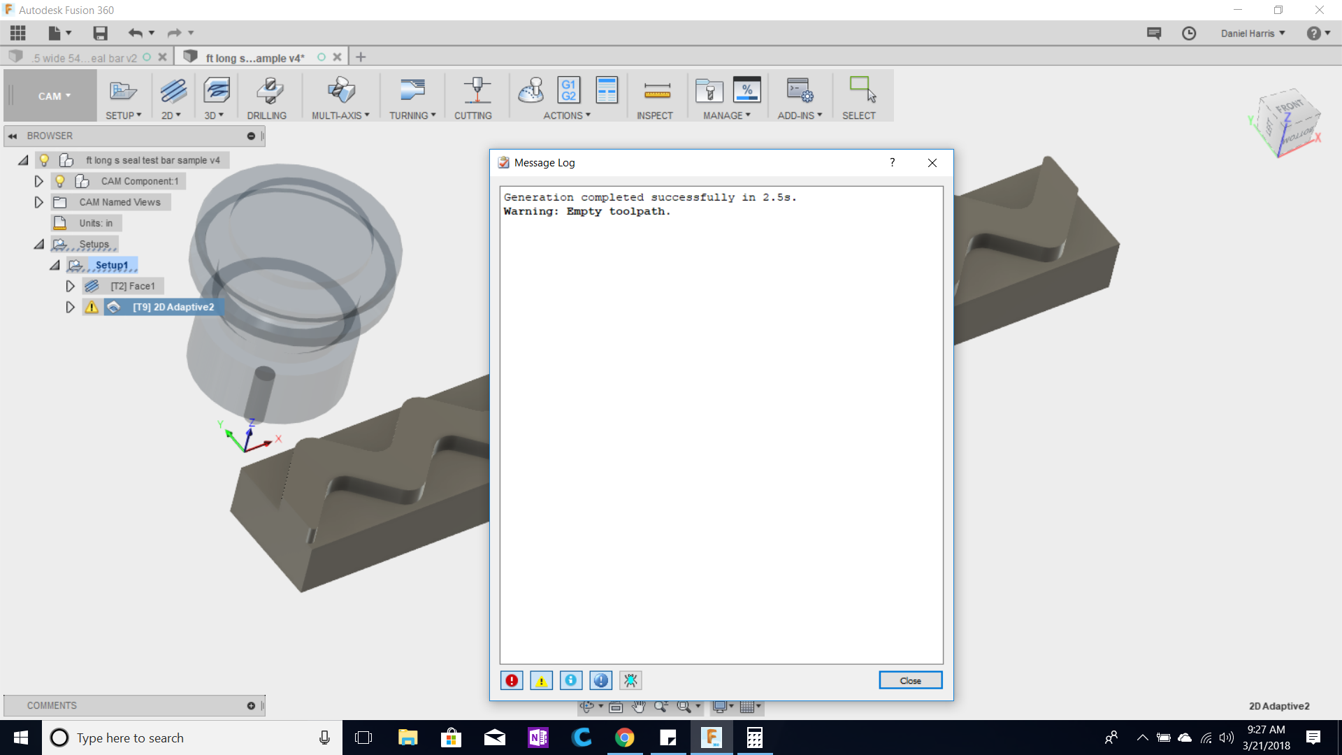 need help with an adaptive - Autodesk Community