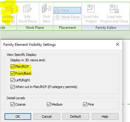 delete a masking region on an uploaded family - autodesk