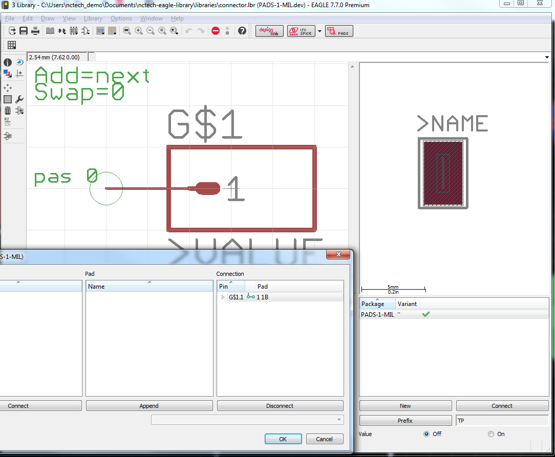 Solved: How to connect SMD pads internally - Autodesk Community - EAGLE