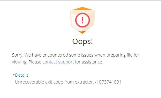 Error when sharing model using web link - Autodesk Community